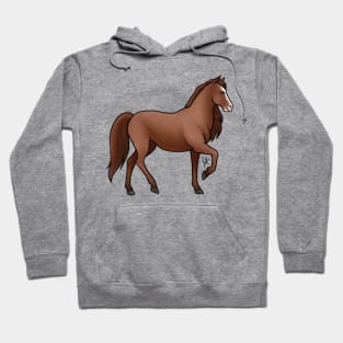 Horse - Paso Fino - Chestnut Red Hoodie